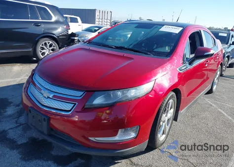 2012 Chevrolet Volt из США, поврежденный, VIN 1G1RD6E48CU108480